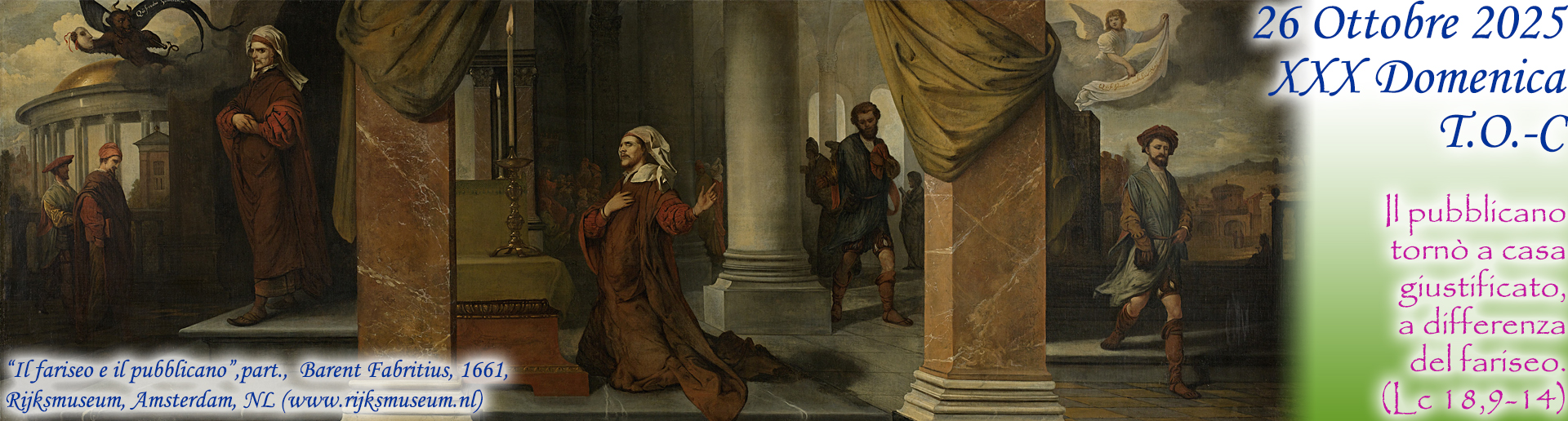 Il pubblicano tornò a casa giustificato